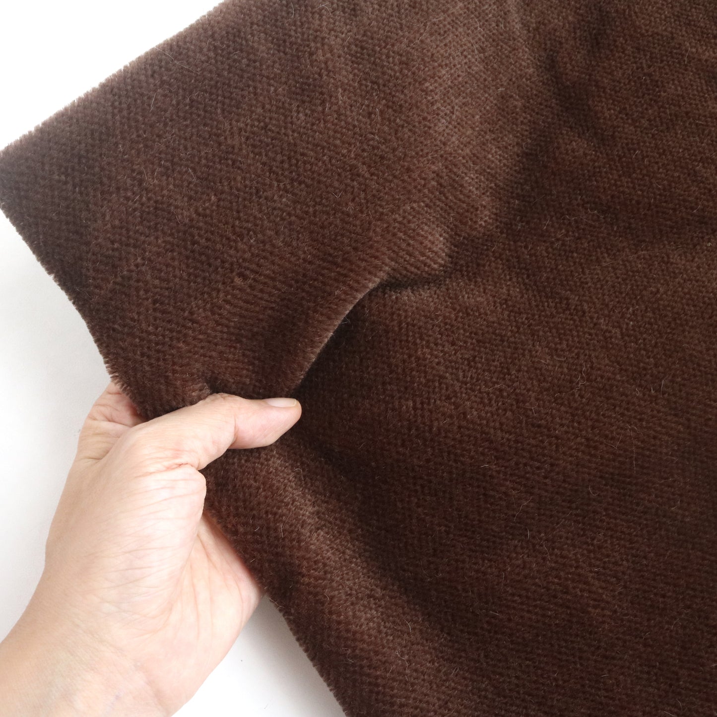 Dark Brown Mini Bear Mohair A53