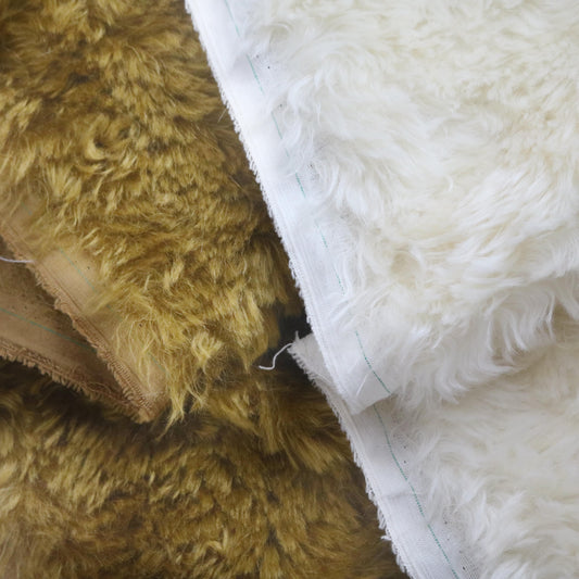 Fluffy Steiff Schulte 20mm Mohair Fabric A55