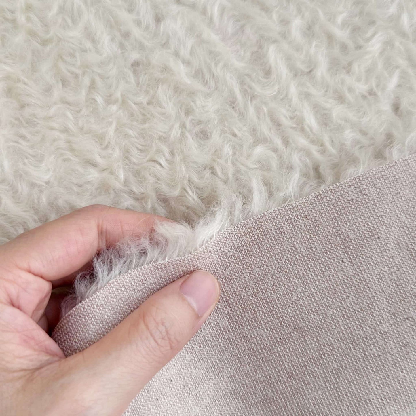 Hand-dyed Vintage Mohair Fabric A61