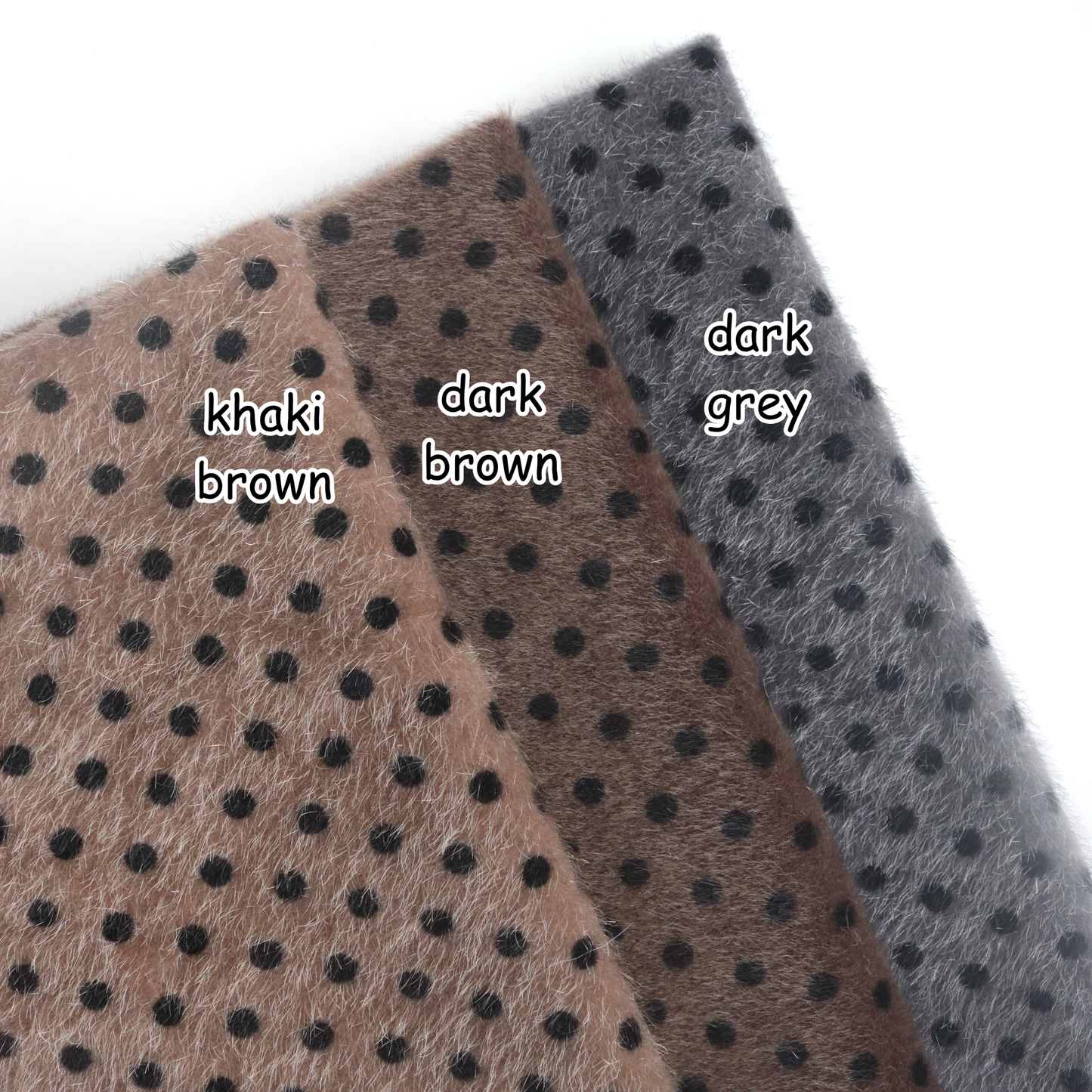 Spotted Mini Bear Fabric A63