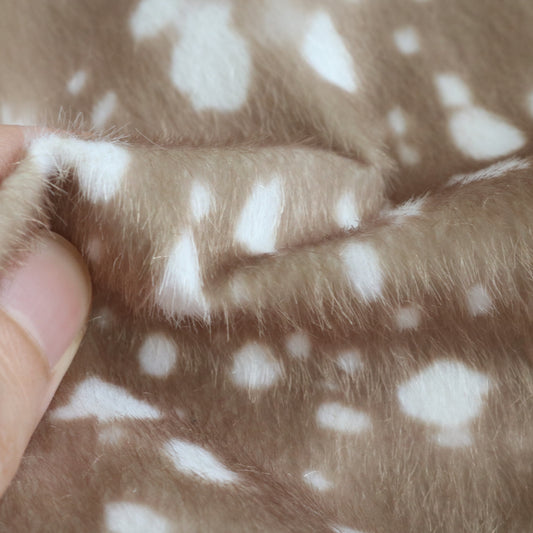 Fawn Deer Print Mini Bear Fabric