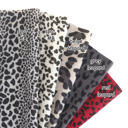 Animal Print Mini Bear Fabric A63