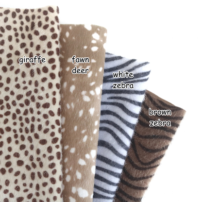 Animal Print Mini Bear Fabric A63