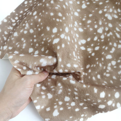Fawn Deer Print Mini Bear Fabric