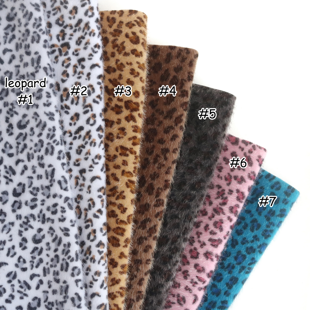Animal Print Mini Bear Fabric A63