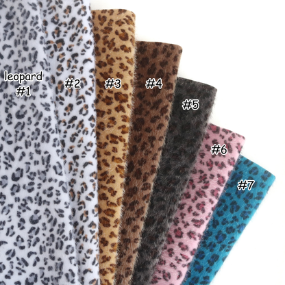 Animal Print Mini Bear Fabric A63