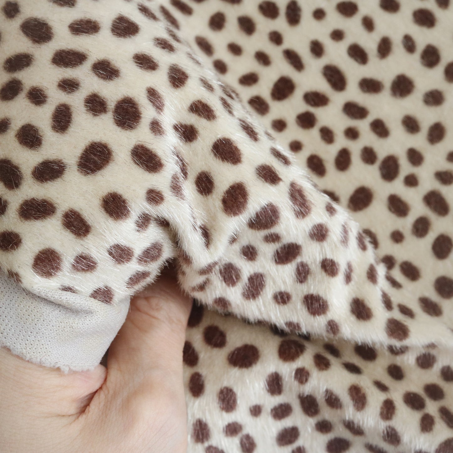 Fawn Deer Giraffe Print Mini Bear Fabric A63