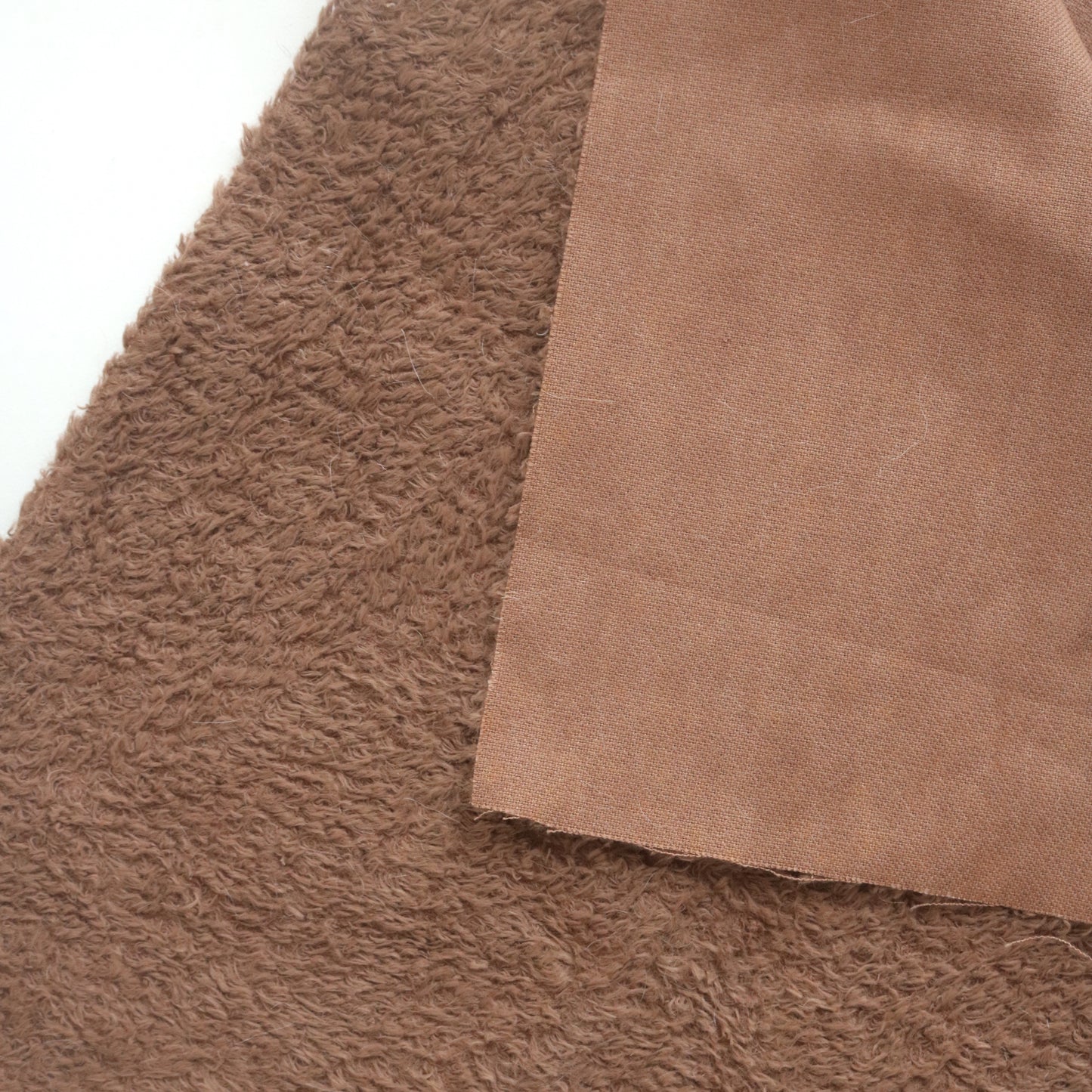 Last Piece- German Crushed Taupe Brown Viscose