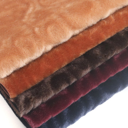 embossed plush fabric A62