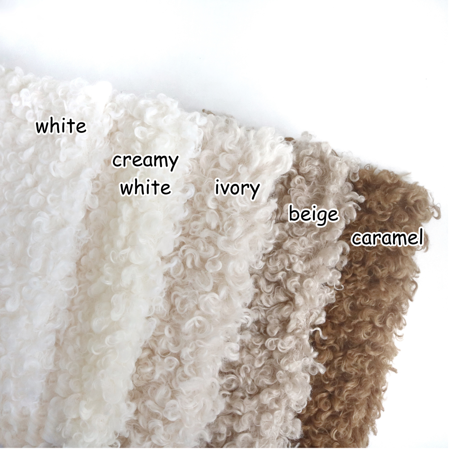 Soft Curly Faux Fur B09