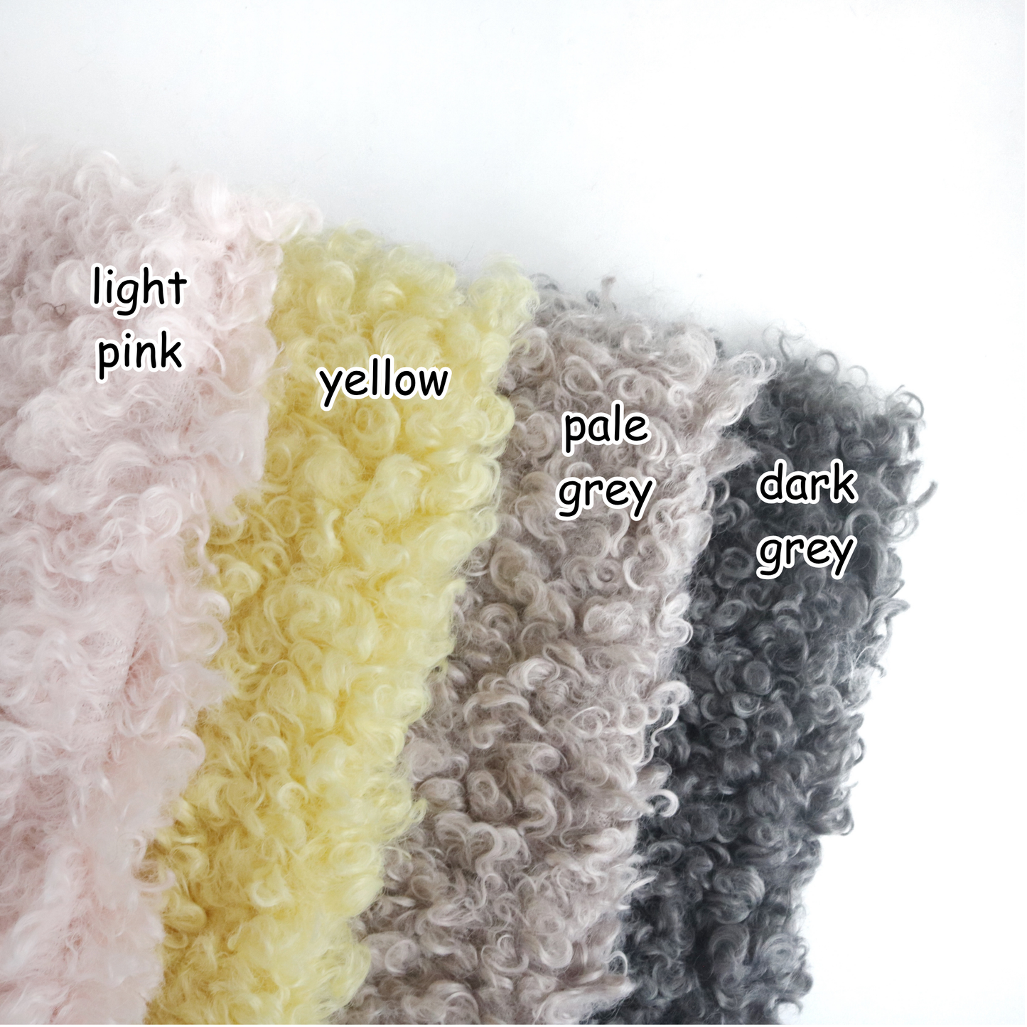 Soft Curly Faux Fur B09