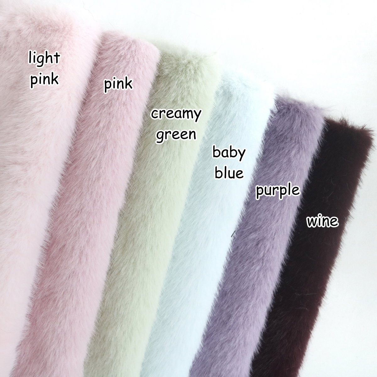 NEW! Soft Plush Fur B12
