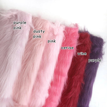 50mm Shaggy Long Pile Faux Fur B13