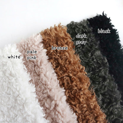 Quality Curly Faux Fur B22
