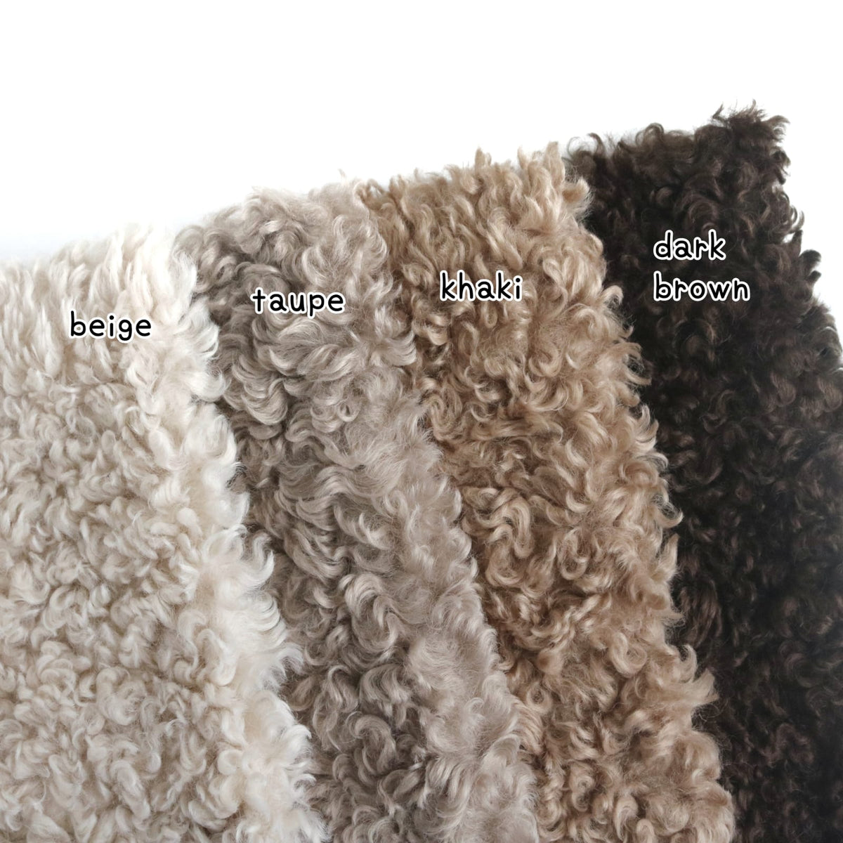 Quality Curly Faux Fur B22