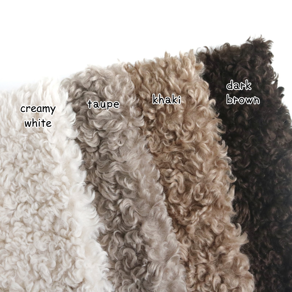 Quality Curly Faux Fur B22
