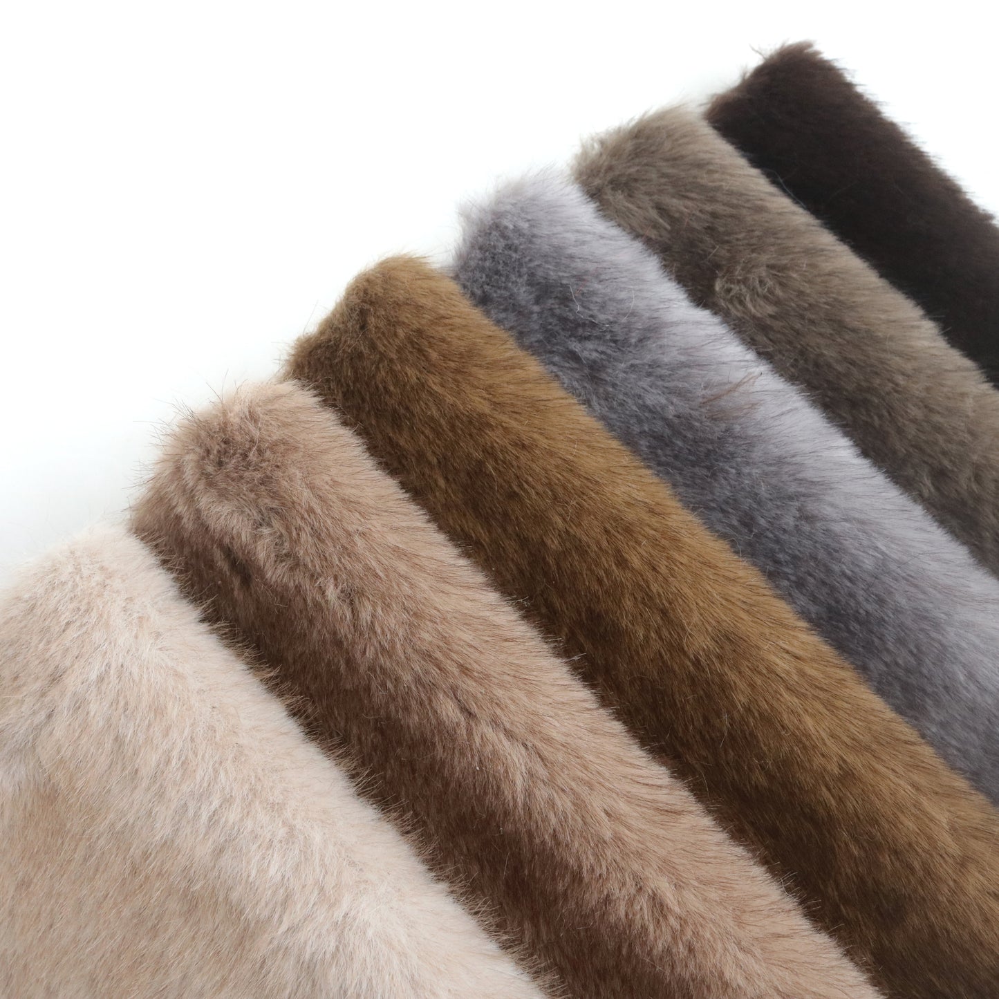 Bi-colored Faux Fur B24