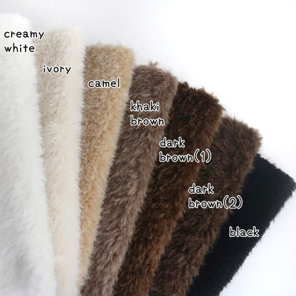 Fuzzy 2-tone Pile Faux Fur C02
