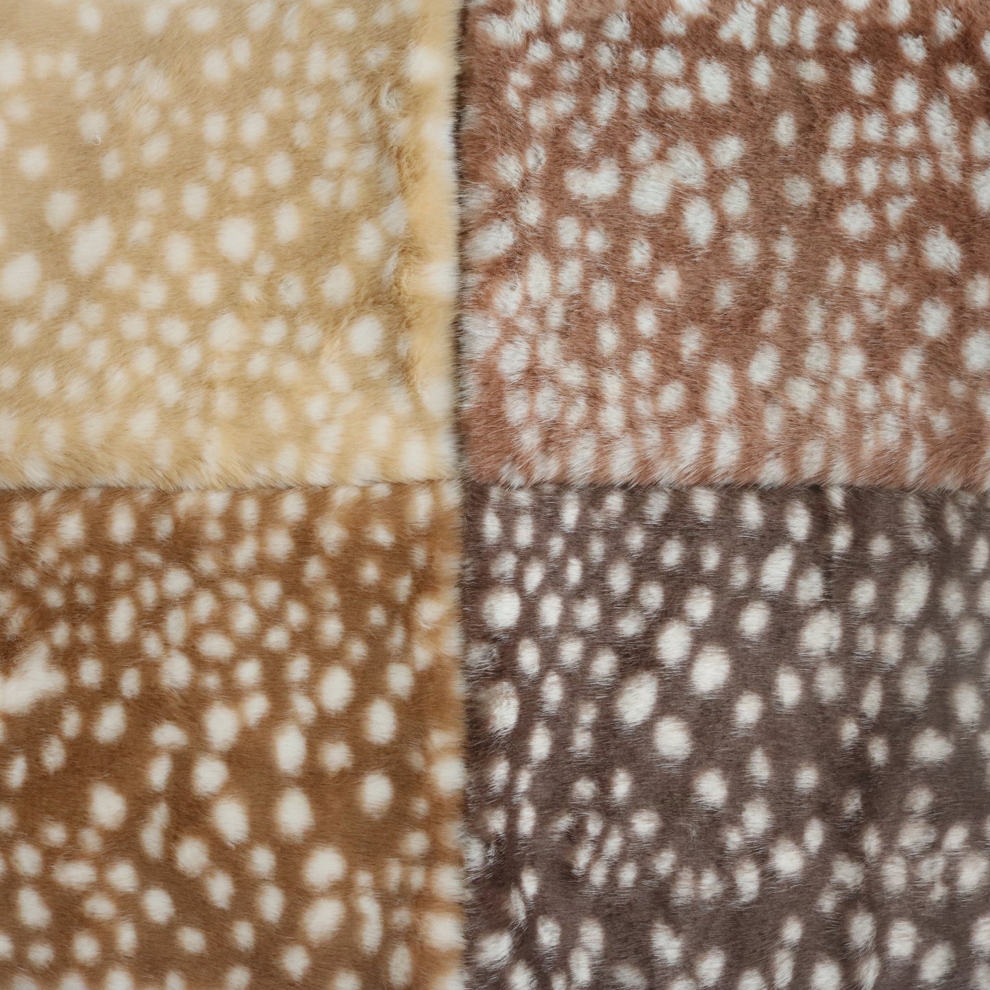 Spotted Fawn Faux Fur B25