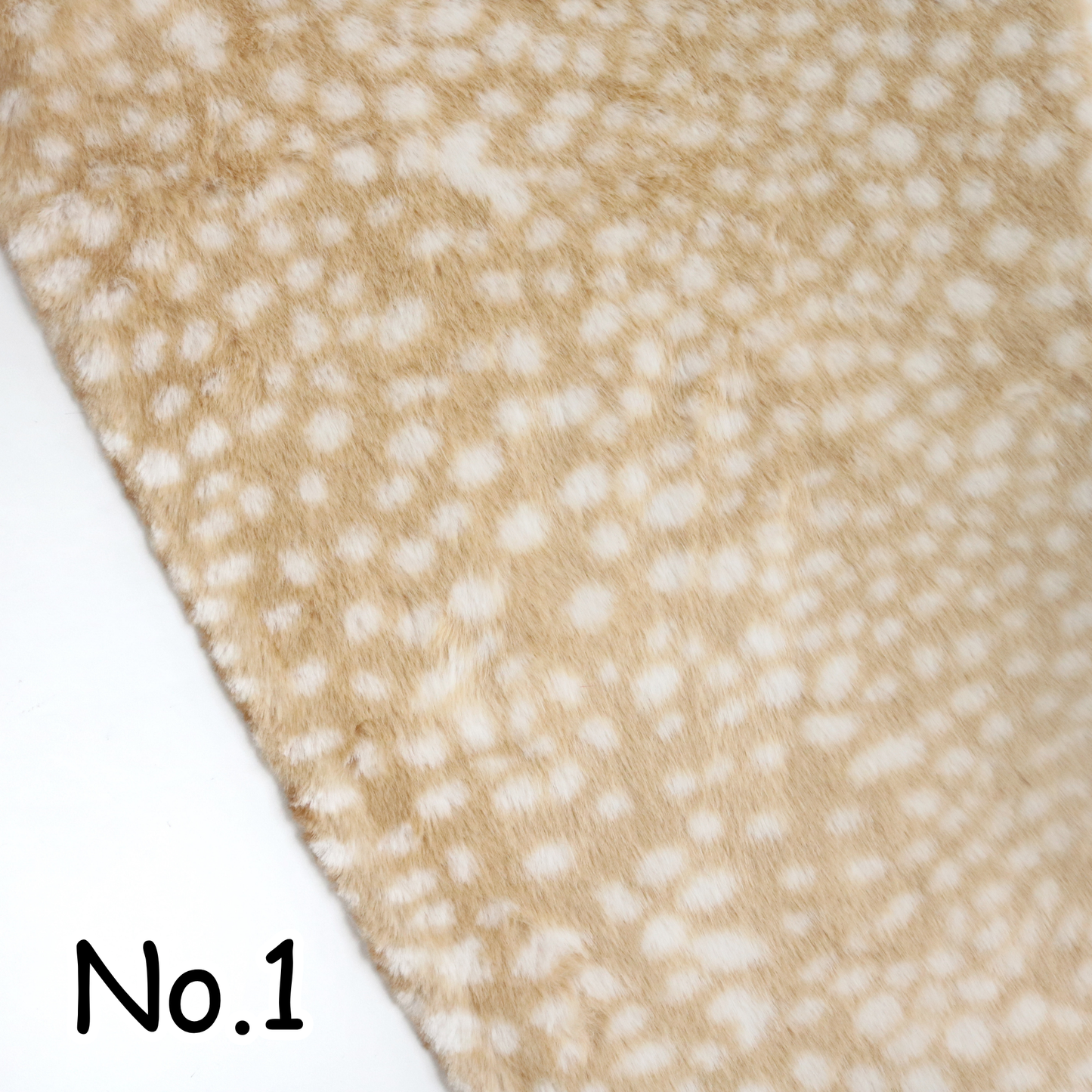 Spotted Fawn Faux Fur B25