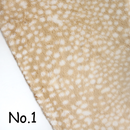 Spotted Fawn Faux Fur B25