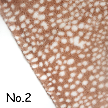 Spotted Fawn Faux Fur B25