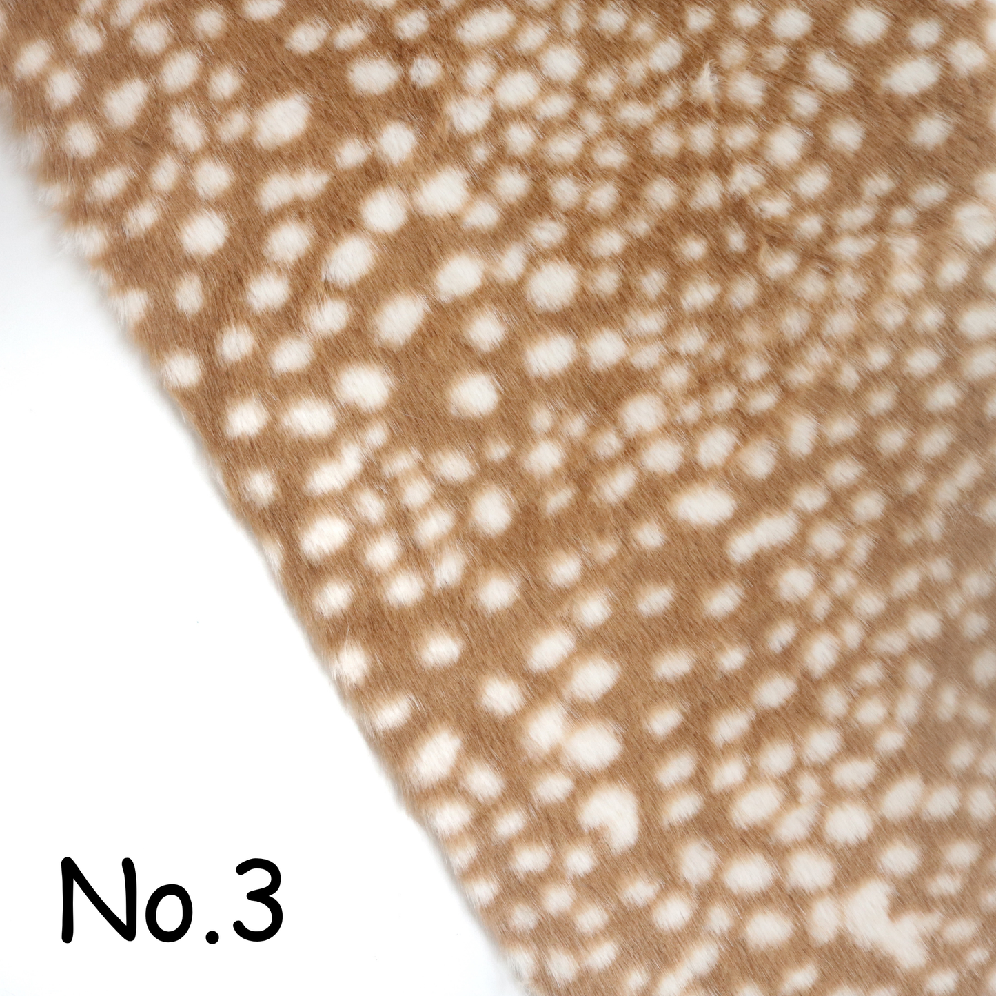 Spotted Fawn Faux Fur B25