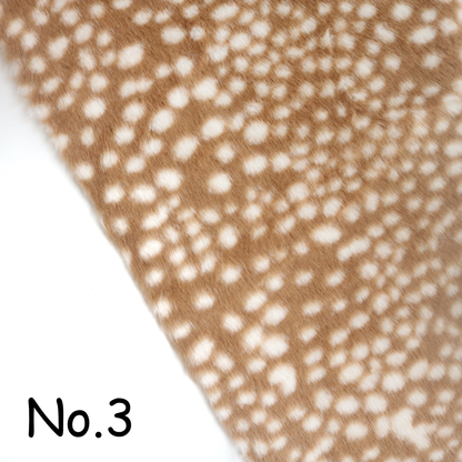 Spotted Fawn Faux Fur B25