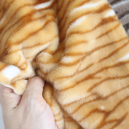 Short Pile Cat Faux Fur B27