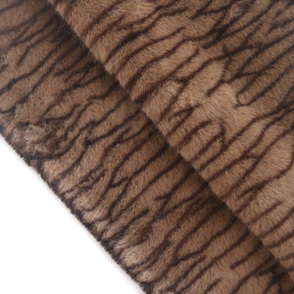 Fluffy Cat Pattern Faux Fur B29