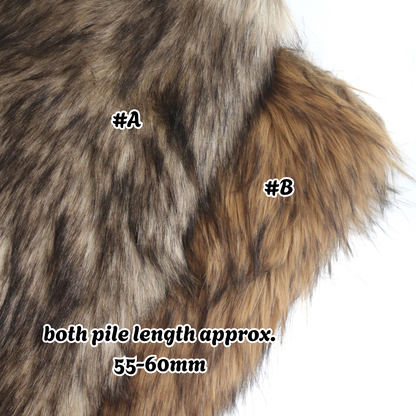 Extra Dense Faux Fur | German Shepherd, Wolf Dog B31
