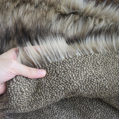 Extra Dense Faux Fur | German Shepherd, Wolf Dog B31