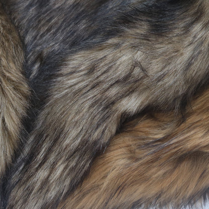 Extra Dense Faux Fur | German Shepherd, Wolf Dog B31