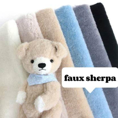 Wool Texture Faux Fur C07