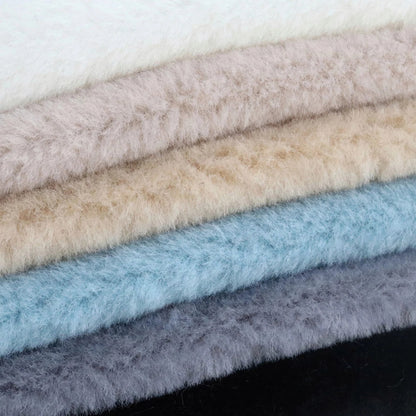 Wool Texture Faux Fur C07