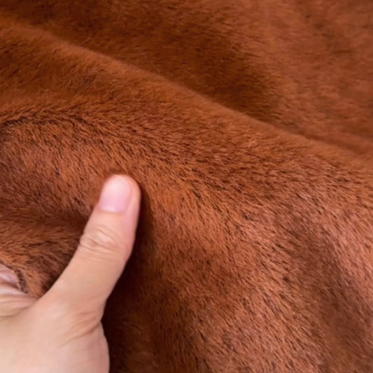 Last Piece- 2 tone Pile Teddy Bear Fur Fabric C13