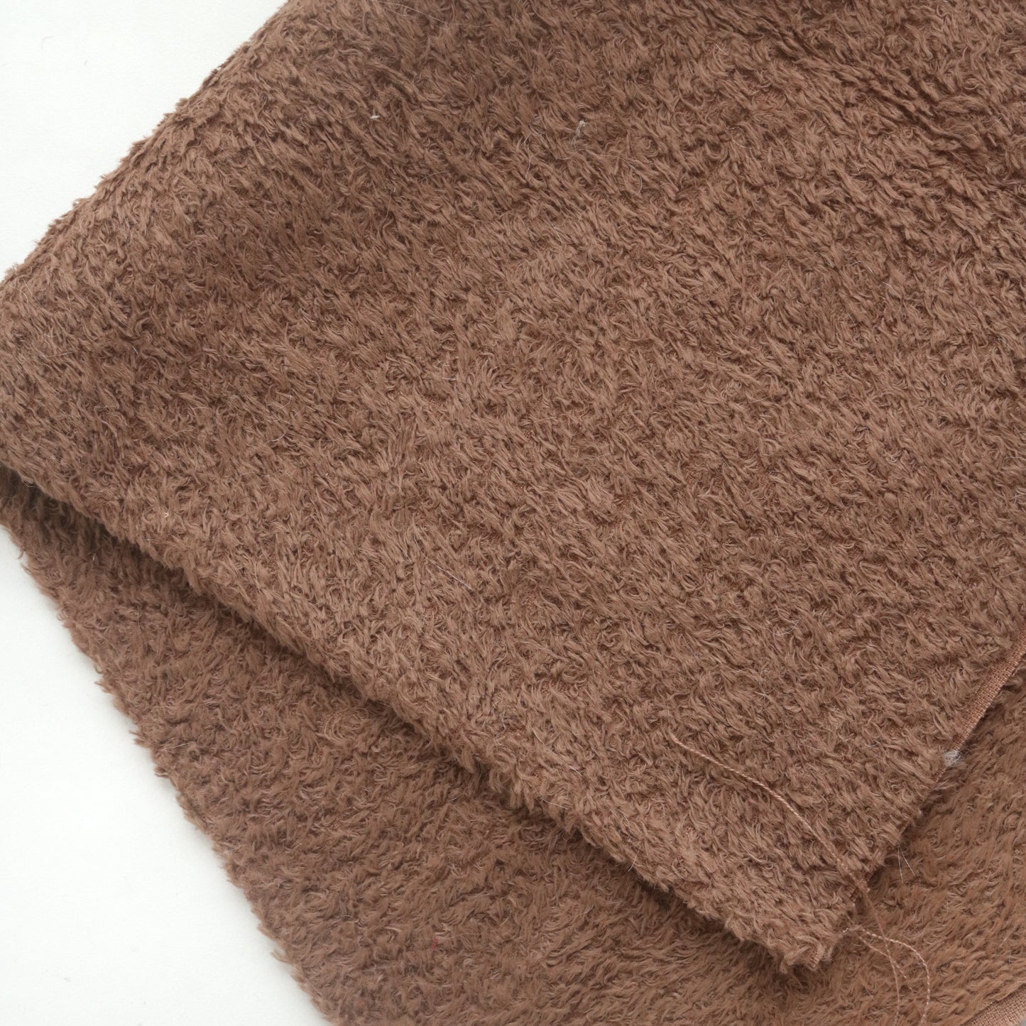 Last Piece- German Crushed Taupe Brown Viscose