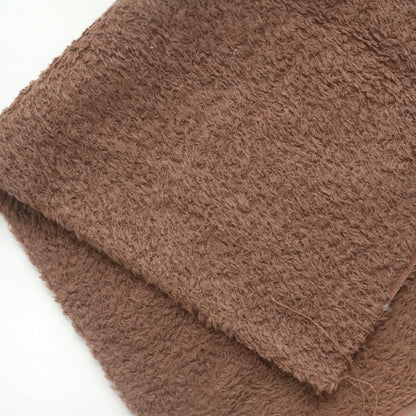 Last Piece- German Crushed Taupe Brown Viscose