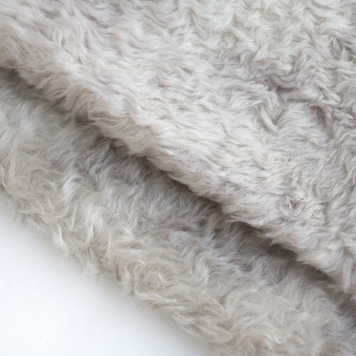 15mm Hand-dyed Vintage Mohair Fabric A61