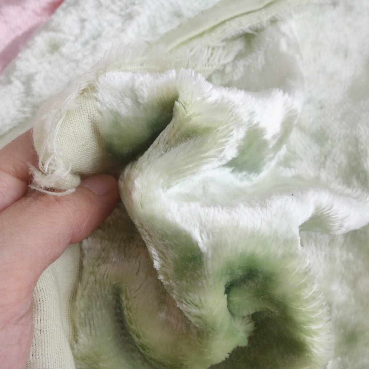 Last Piece Bundle- Shiny Viscose in Pink/Green