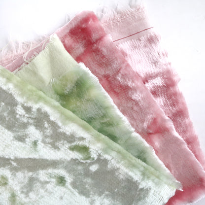 Last Piece Bundle- Shiny Viscose in Pink/Green
