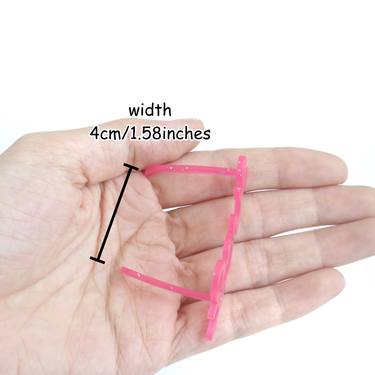 "LOVE" Letter Doll Glasses