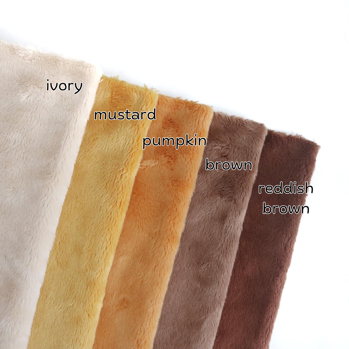 Fluffy Minky Fabric 5mm M02