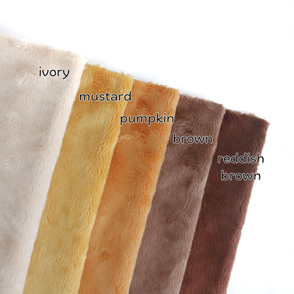 Fluffy Minky Fabric 5mm M02