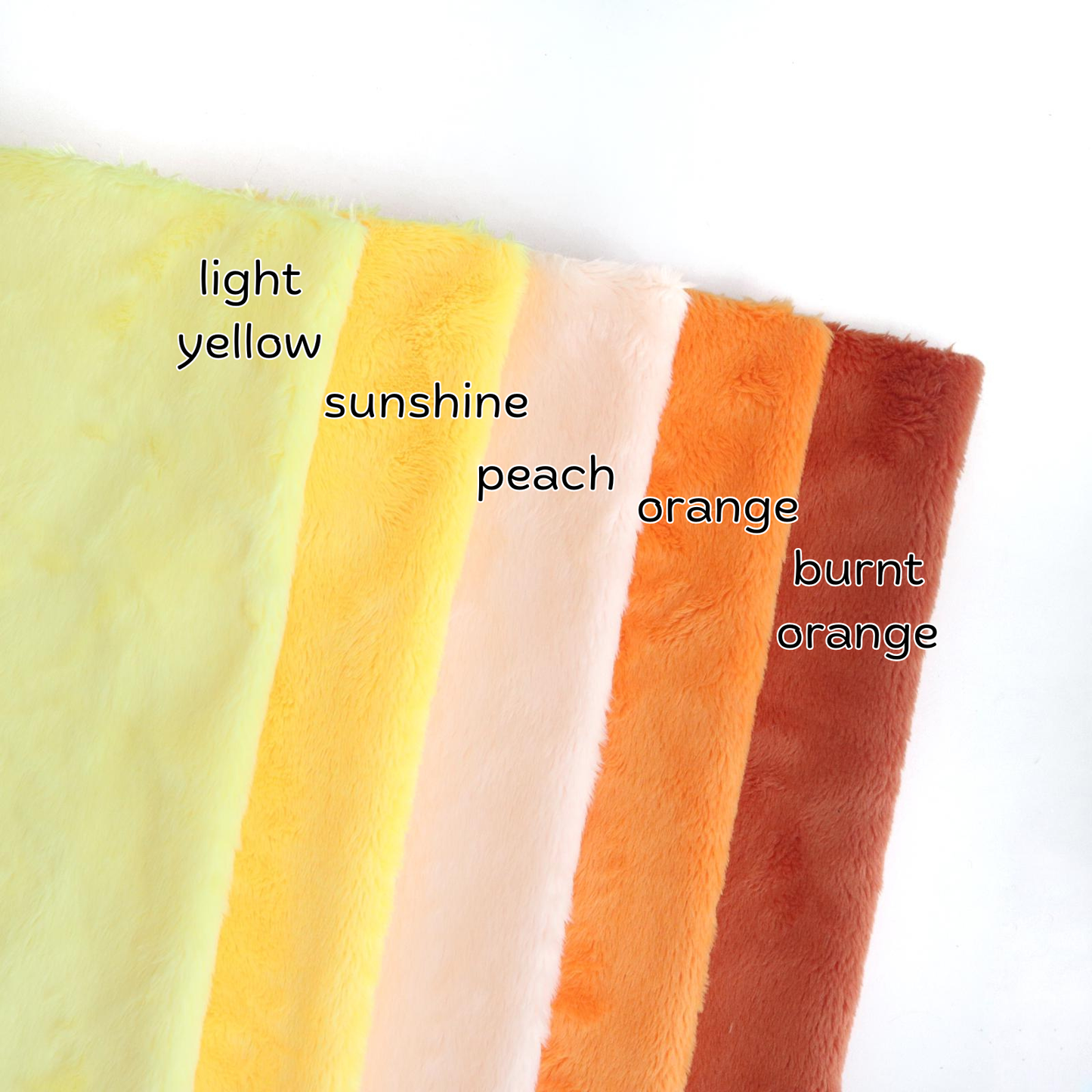 Fluffy Minky Fabric 5mm M02