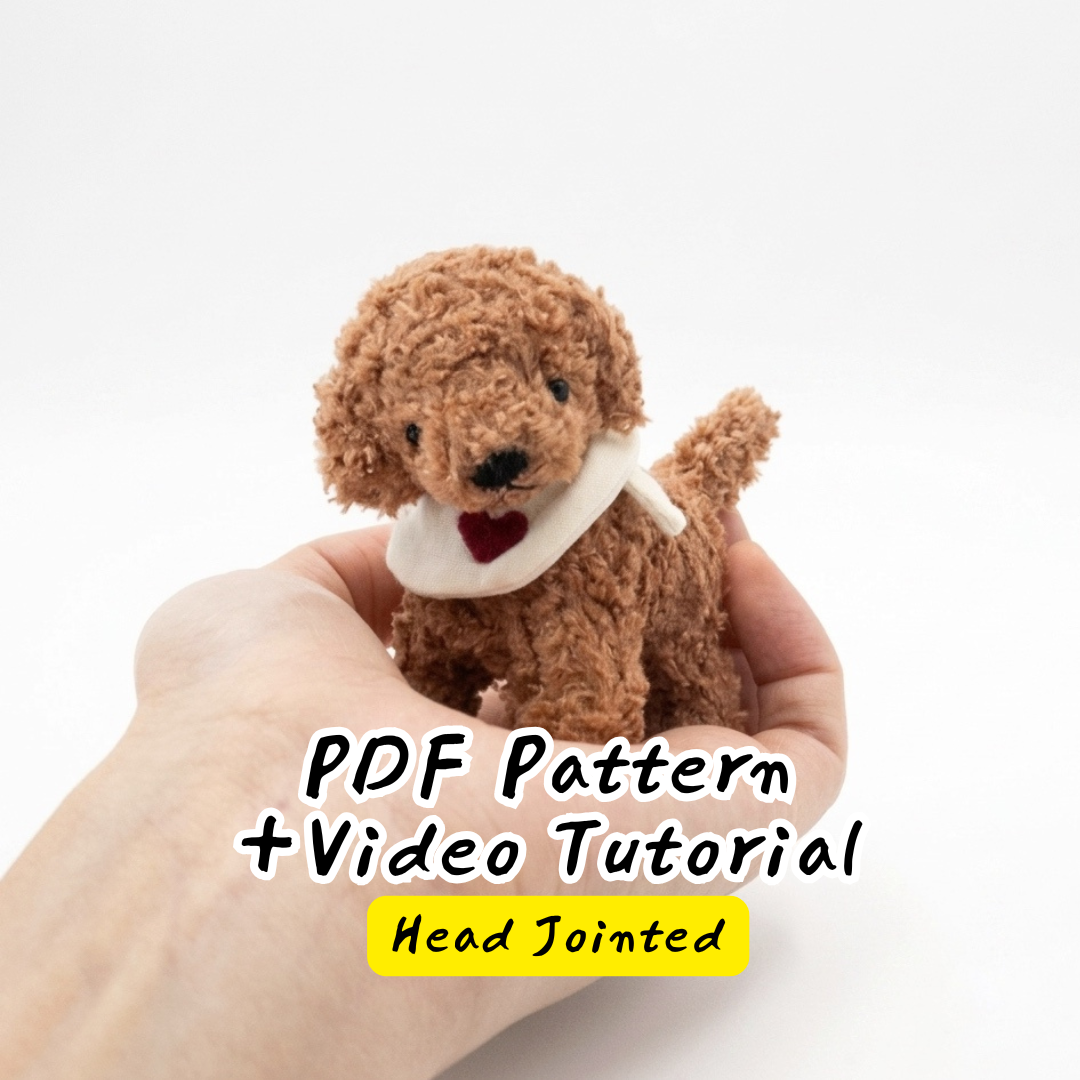 Baby Poodle Sewing Pattern + Video