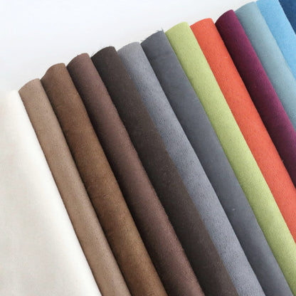 woven backing suede fabric S04