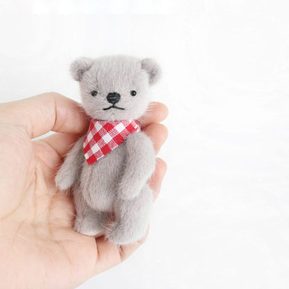 mini teddy bear sewing pattern