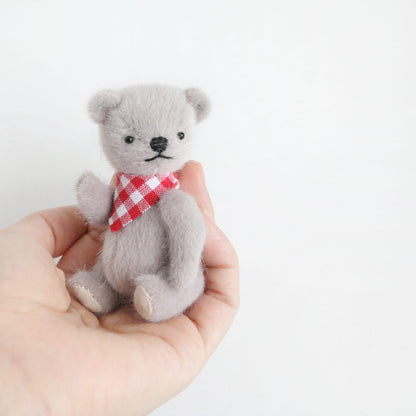 mini teddy bear sewing pattern