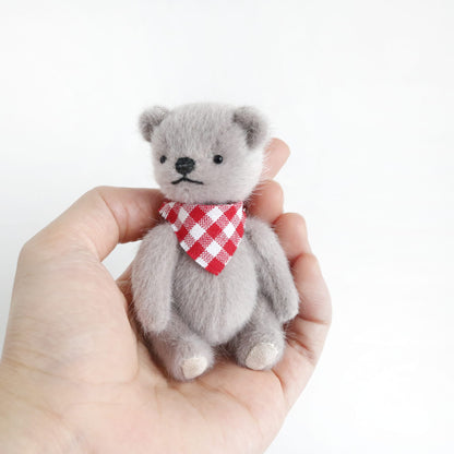 mini teddy bear sewing pattern